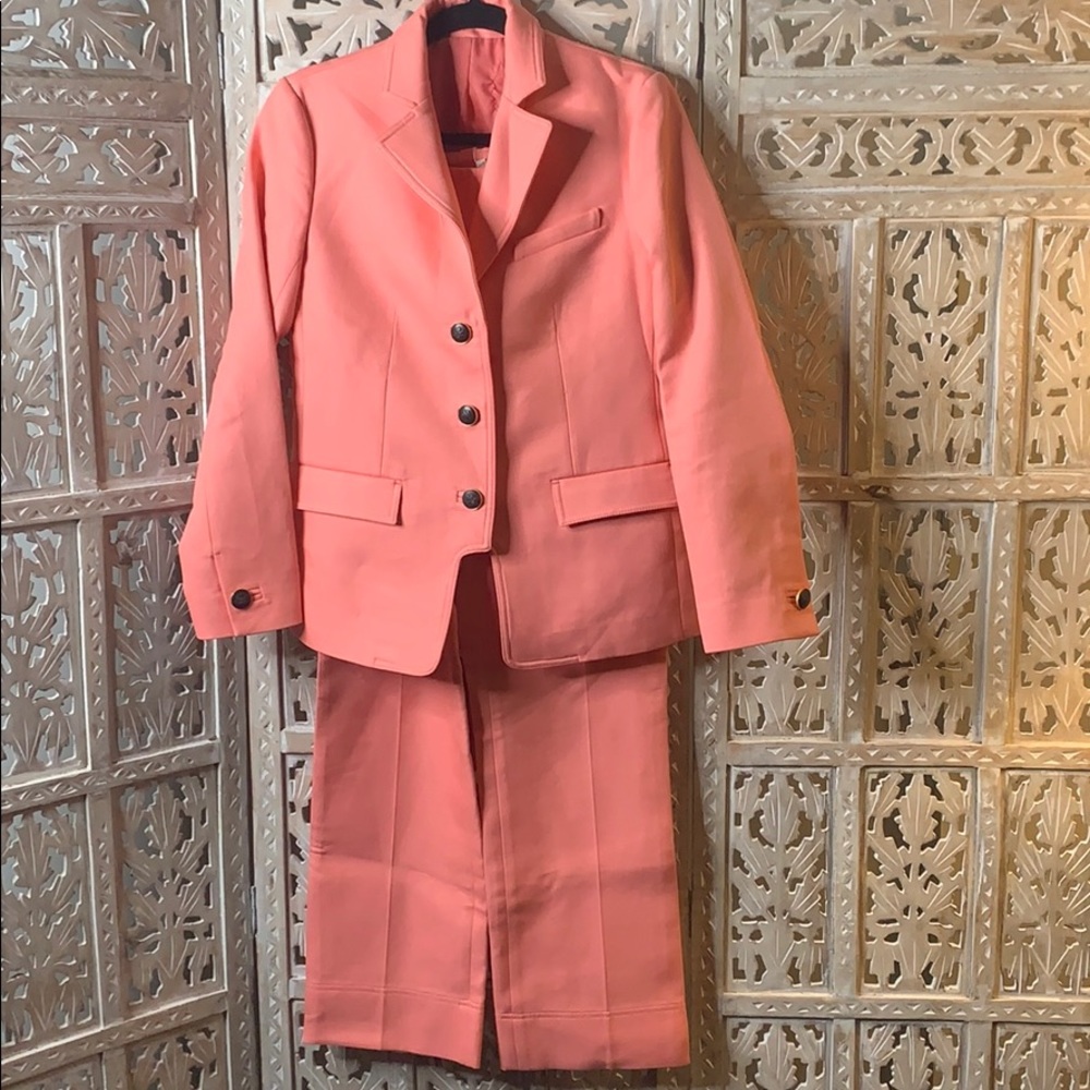 Tory Burch Coral Suit & Blazer Set